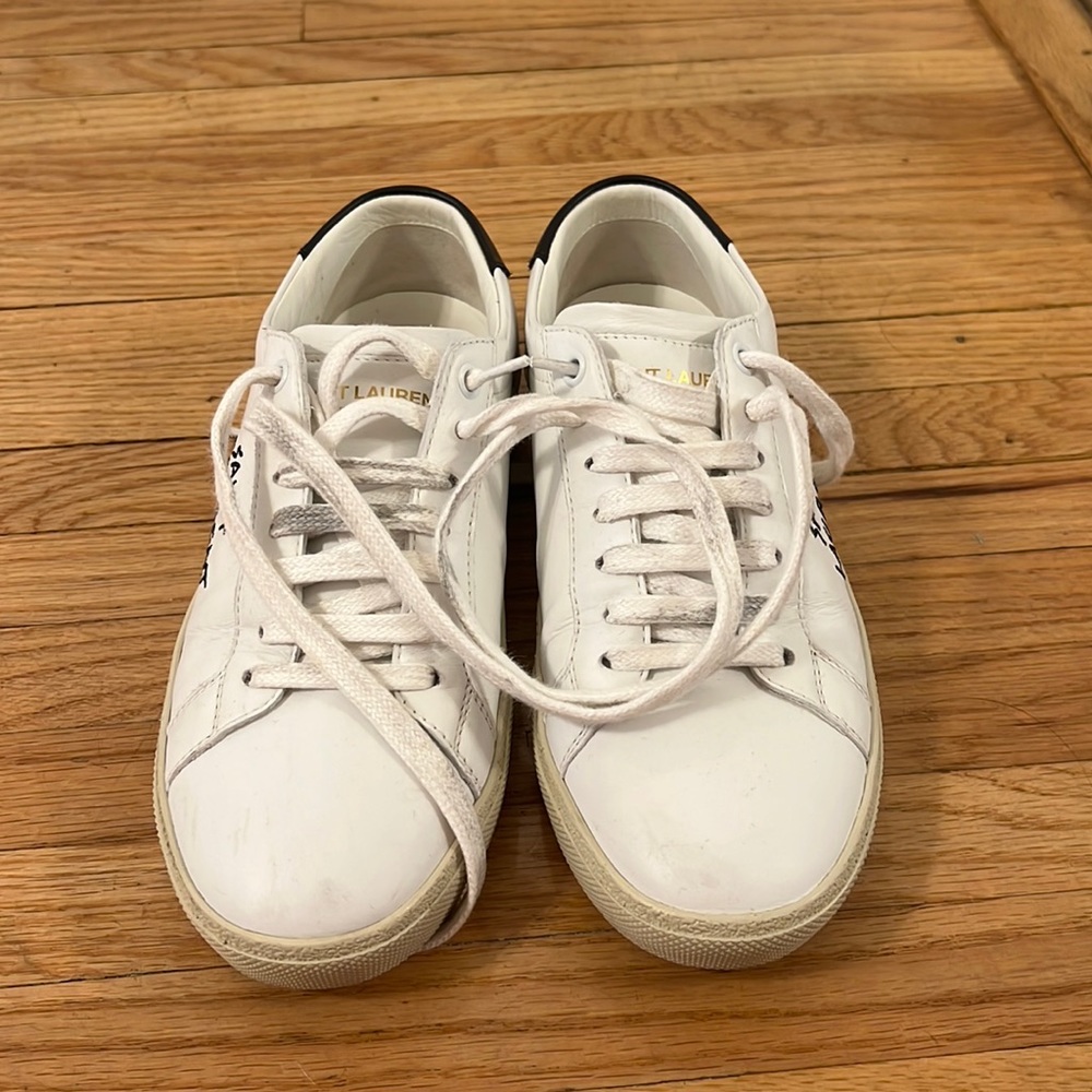 Women’s lightly worn YSL sneakers